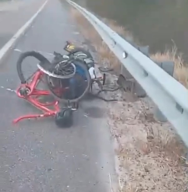Atropelamento fatal na BR-316: idoso morre após ter bicicleta esmagada em Santana do Ipanema