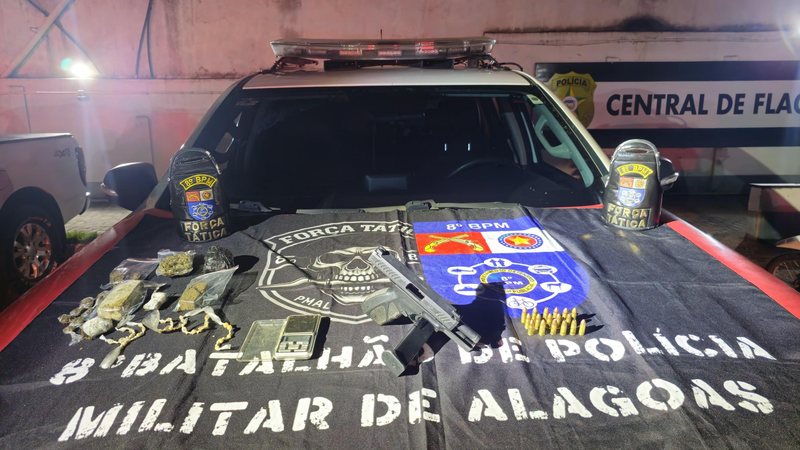 Polícia prende “braço direito” de liderança do tráfico de drogas na Mata do Rolo