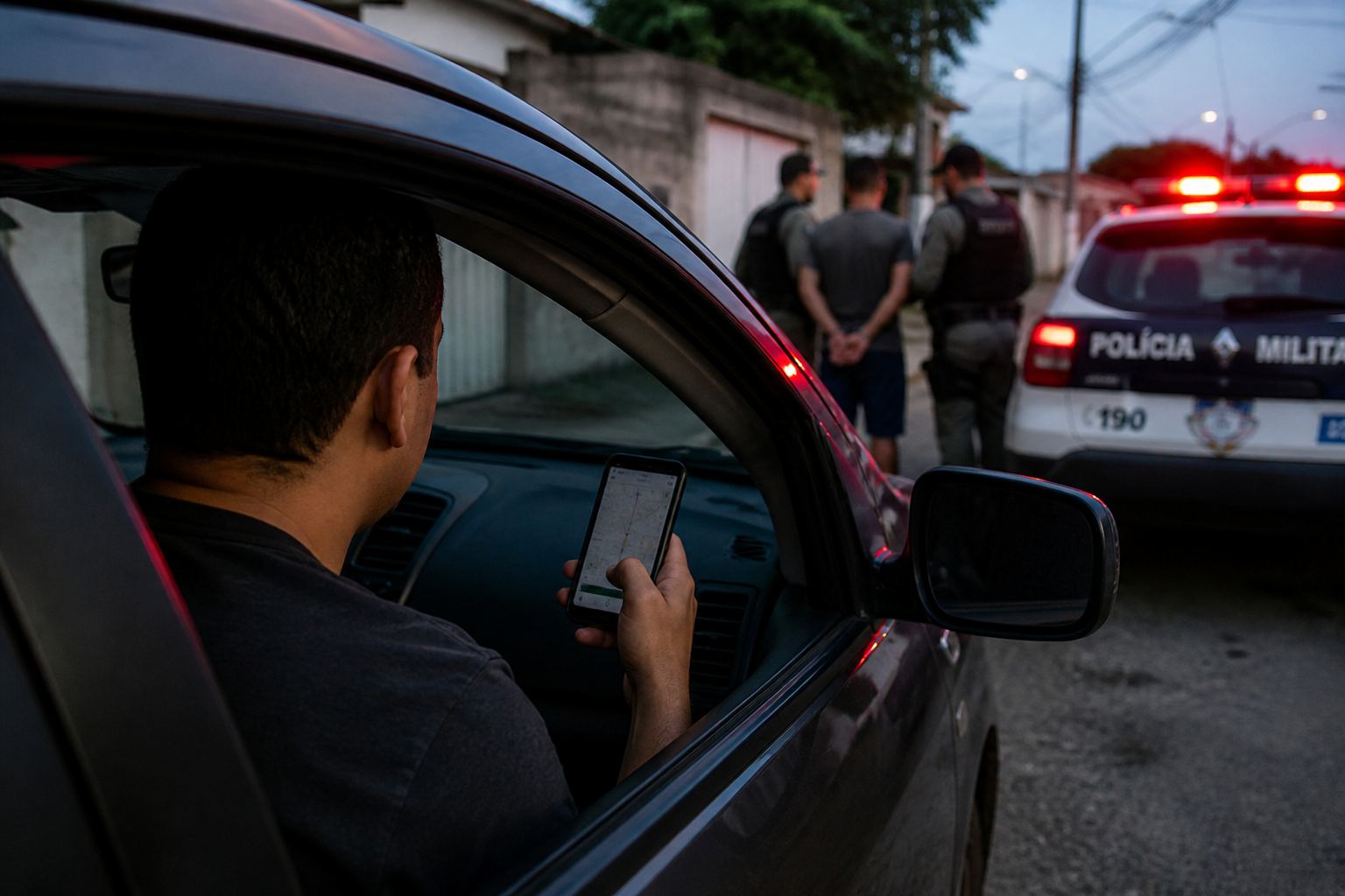 MOTORISTA DE APP VIRA HERÓI E AJUDA A SALVAR MULHER MANTIDA EM CÁRCERE PRIVADO EM MACEIÓ