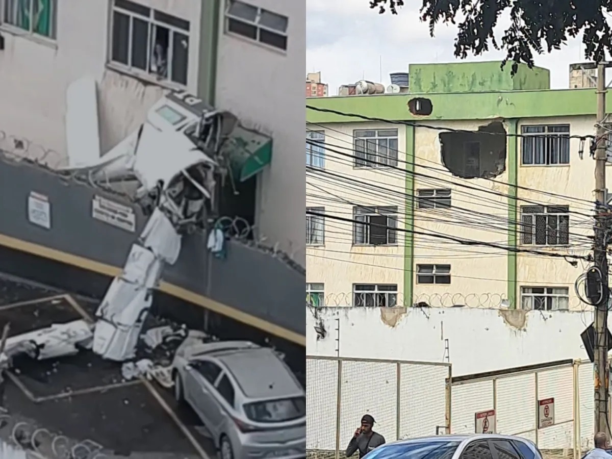 TRAGÉDIA EM BH: SOBE PARA TRÊS O NÚMERO DE MORTOS APÓS QUEDA DE AVIÃO EM PRÉDIO RESIDENCIAL
