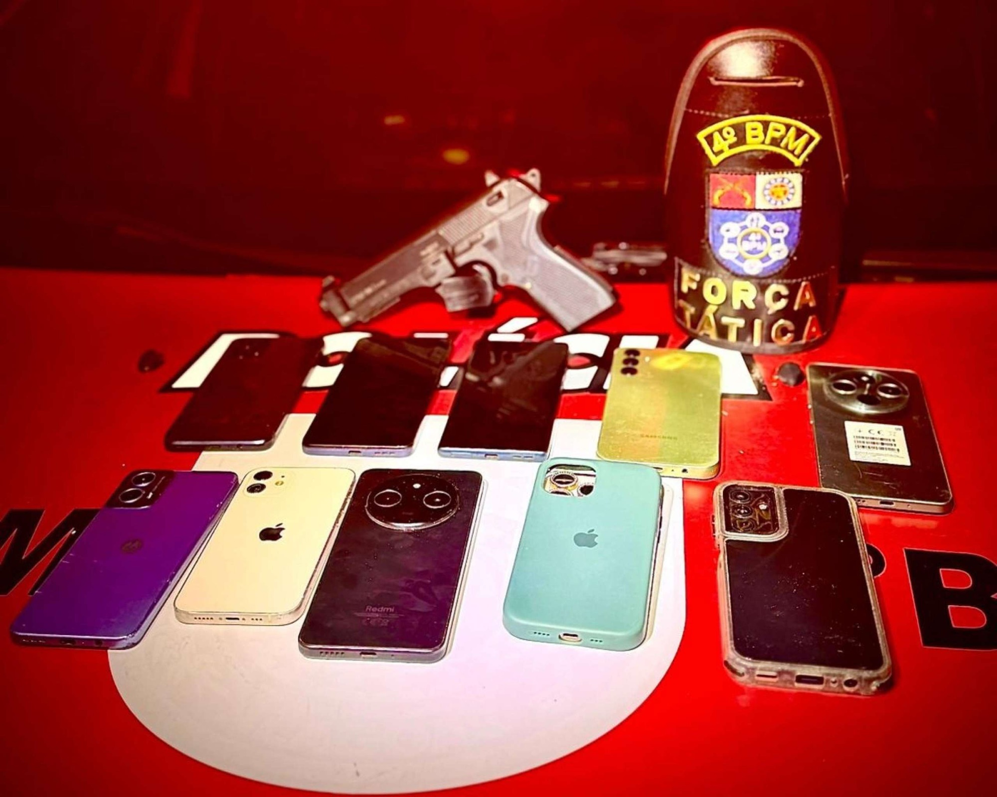 PM RECUPERA 12 CELULARES E FRUSTRA ONDA DE ASSALTOS EM MACEIÓ