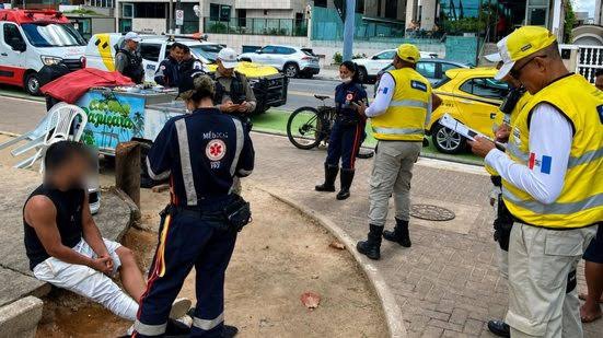 MOTOCICLISTA EMBRIAGADO É PRESO APÓS ATROPELAR IDOSO NA PAJUÇARA, EM MACEIÓ