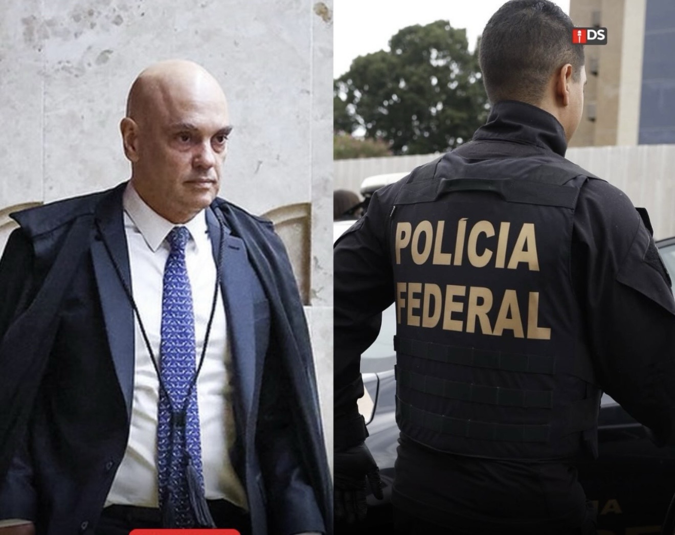 PF APONTA ALEXANDRE DE MORAES COMO