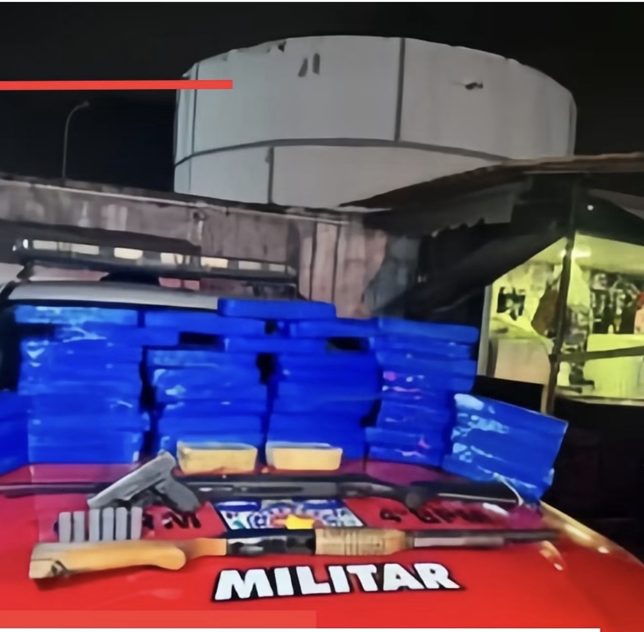 APREENSÃO DE 36 KG DE DROGAS E ARMA TERMINA COM SERVIDOR DO RONDA NO BAIRRO PRESO EM ALAGOAS