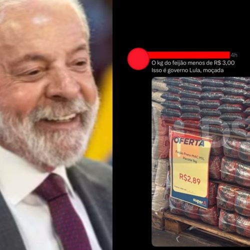 ESQUERDA TENTA ENGANAR A POPULAÇÃO COM FAKE NEWS SOBRE PREÇO DO FEIJÃO E É DESMASCARADA NA INTERNET