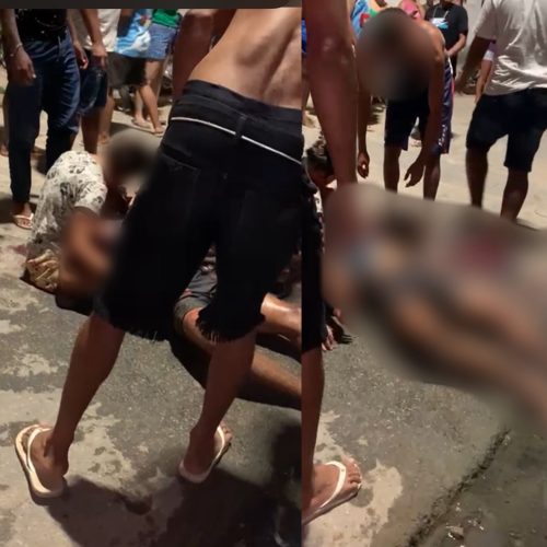 Em uma tentativa de homicídio no bairro do Riacho Doce, uma mãe agarrou o filho ferido e disse: “Filho, Jesus te ama”.