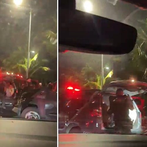 CRIMINOSOS SÃO PRESOS APÓS ASSALTAREM FILHOS DE POLICIAL MILITAR NA REGIÃO METROPOLITANA DE MACEIÓ