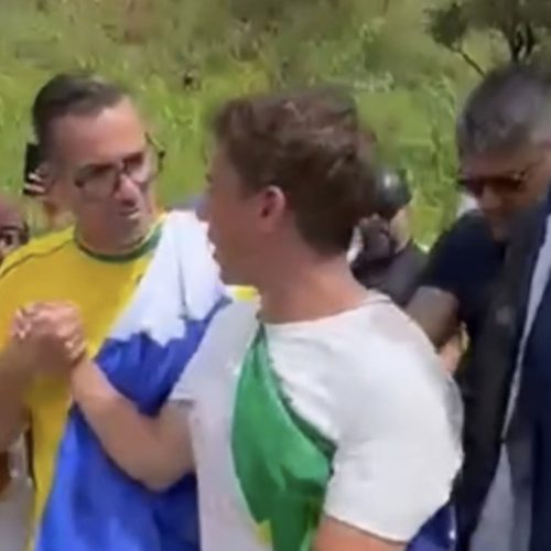 VÍDEO: LEONARDO DIAS É RECEPCIONADO POR NIKOLAS FERREIRA EM CAMINHADA RUMO À BRASÍLIA