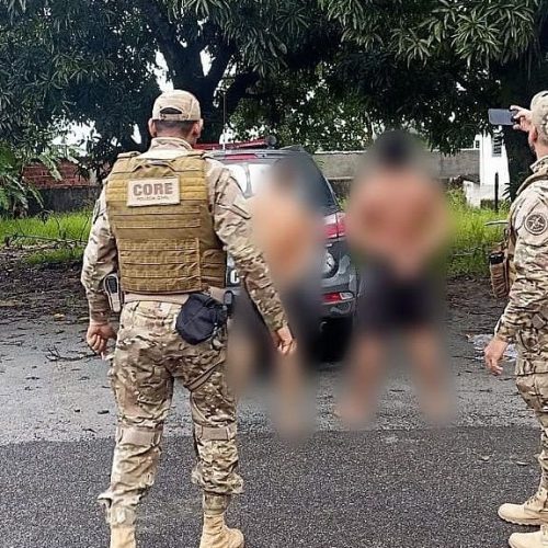 POLÍCIA CIVIL DE ALAGOAS PRENDE SUSPEITOS DE 10 HOMICÍDIOS NO BAIRRO RIO NOVO, EM MACEIÓ.