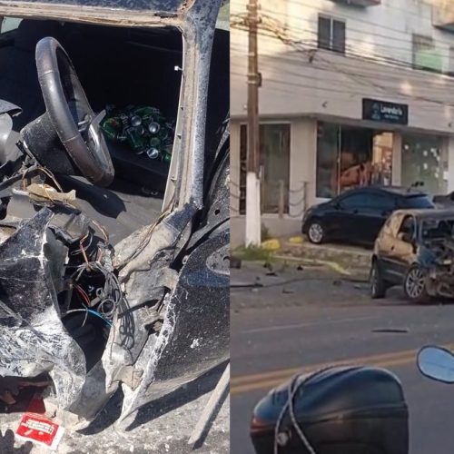 GRAVE ACIDENTE NO BAIRRO SANTA AMÉLIA, EM MACEIÓ, DEIXA UM MORTO E UM FERIDO